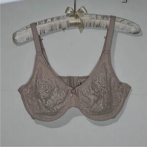 Wacoal Style #851205 Halo Lace Underwire Bra Adjustable to Racerback Size 36D